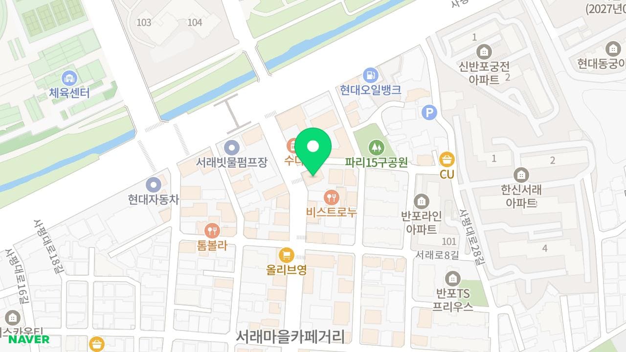 서래선치과의원 위치 지도