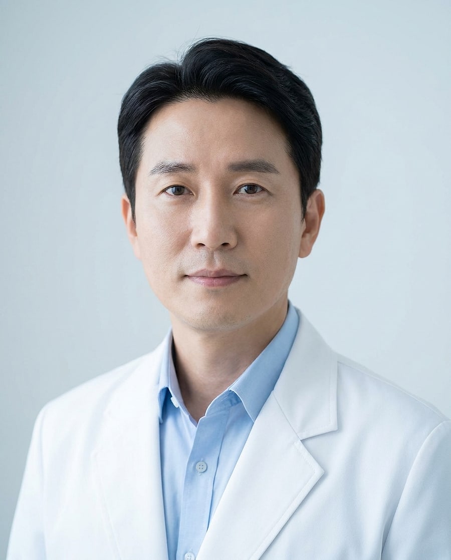 의료진 자리 (AI 생성 가상 인물 이미지)